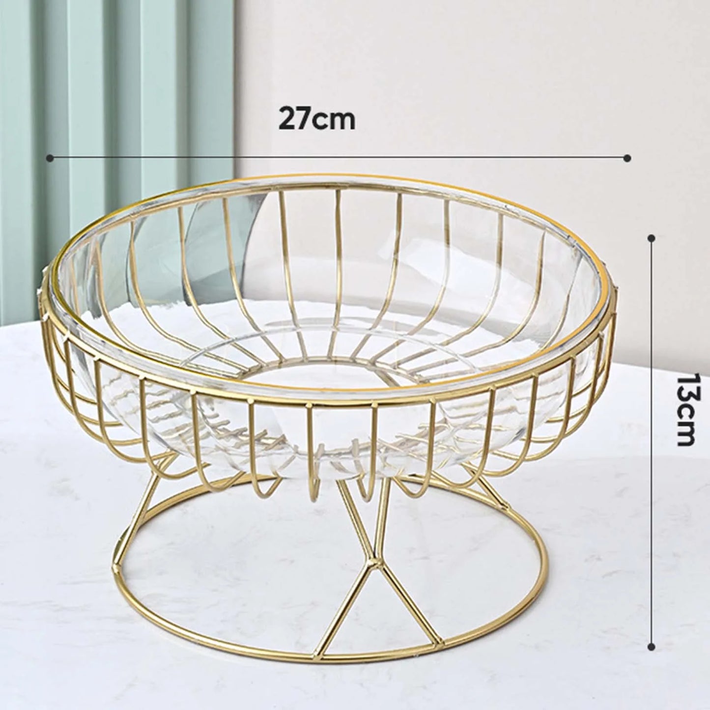 Metal Iron Wire Fruit Basket