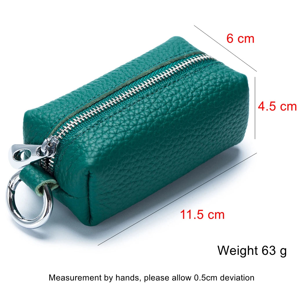 Compact Chic Leather Wallet Measurements