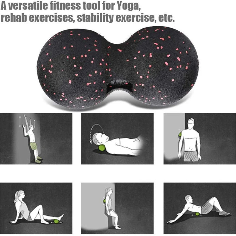 Yoga Foam Block Roller Massage Set