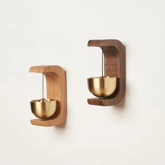 Retro Wireless Wooden Doorbell Bell