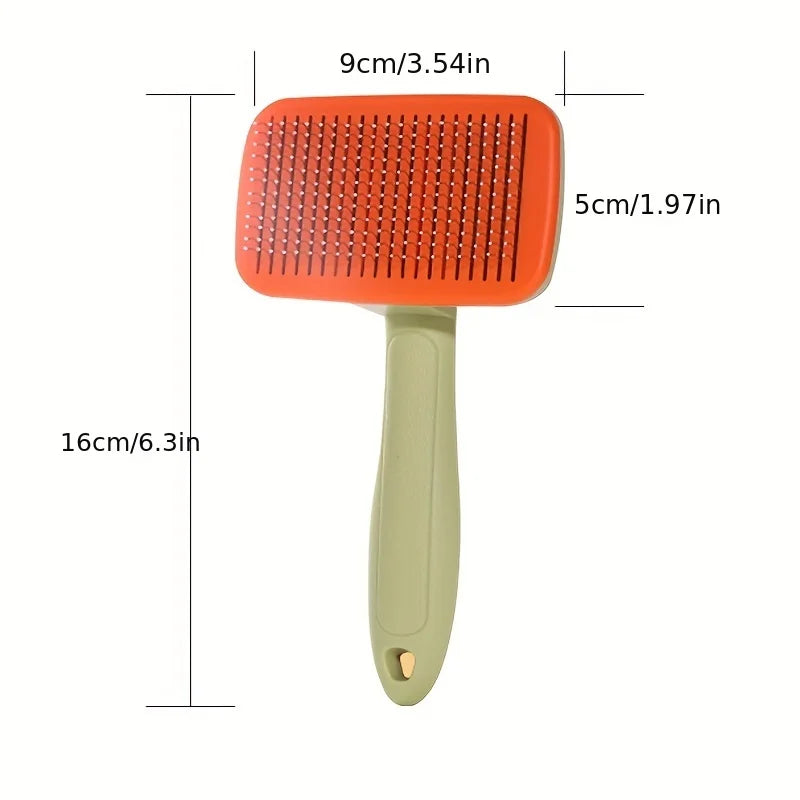 Cat Dog Professional Grooming Brush Size