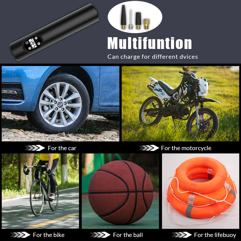 12V Portable Tyre Inflator Pump