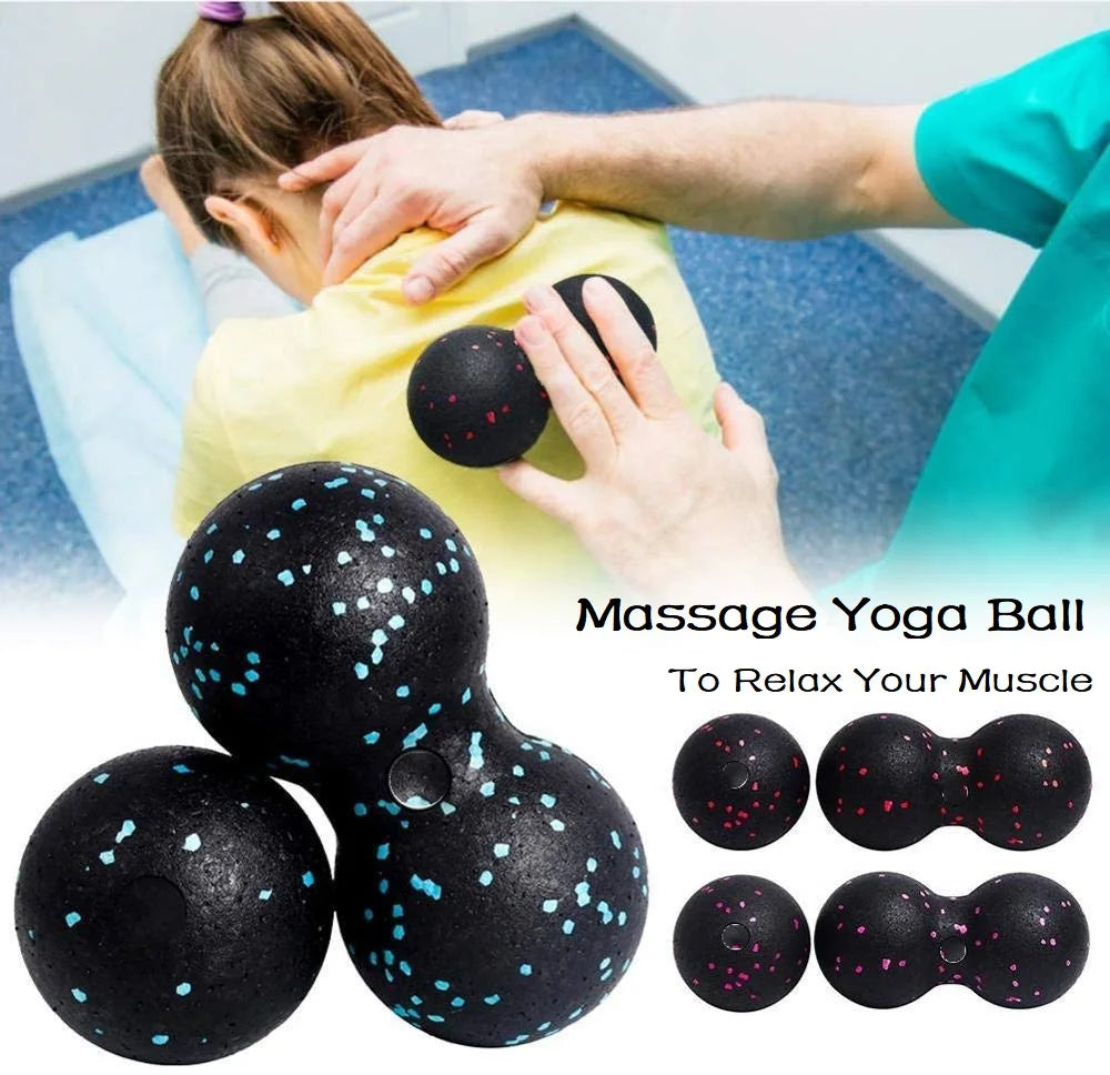 Yoga Foam Block Roller Massage Set