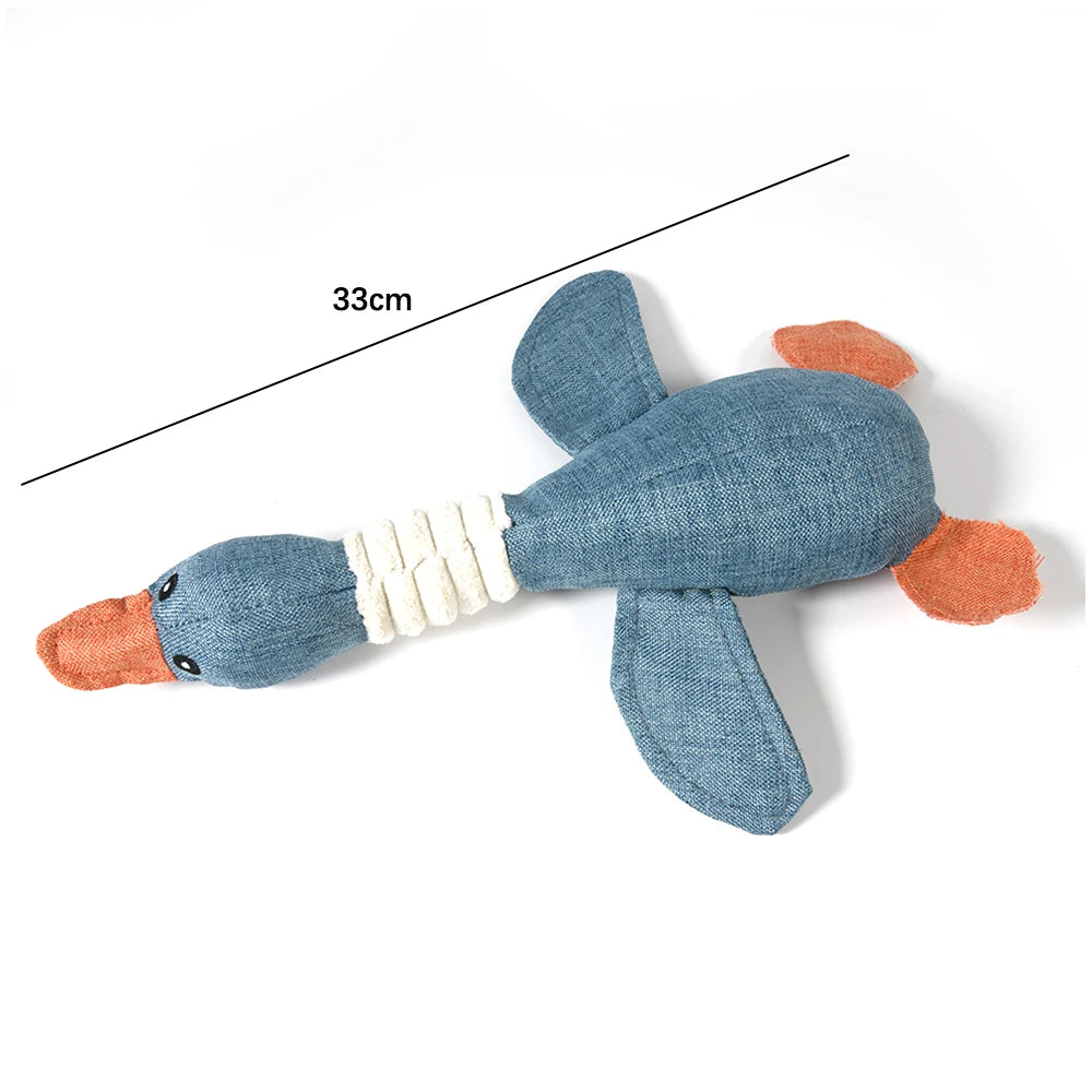 Wild Goose Sound Dog Chew Toy measurement