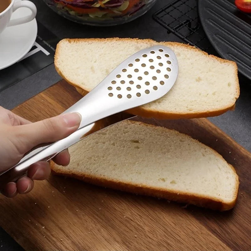 Stainless Steel Kitchen Tongs Set