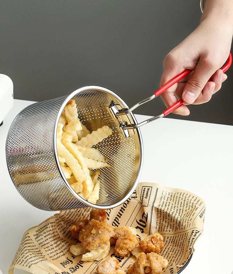 Stainless Steel Colander Deep Fry Basket