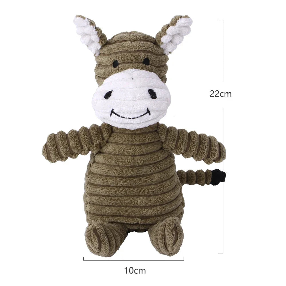 Plush Squeaky Dog Toy Animal
