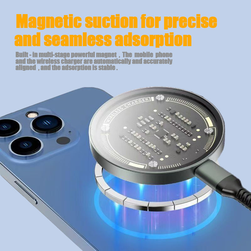 IPhone 17 Pro Pro Max Wireless Charger 15W Magnetic Wireless Fast